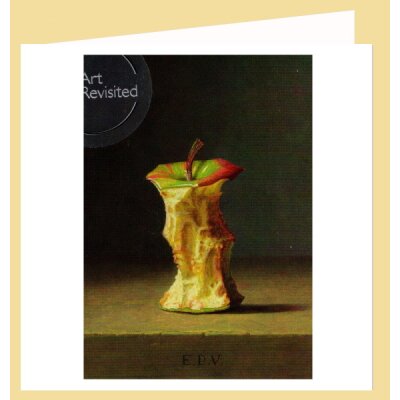Eric De Vree. Angebissener Apfel