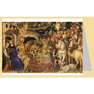 Gentile da Fabriano. Anbetung der Könige