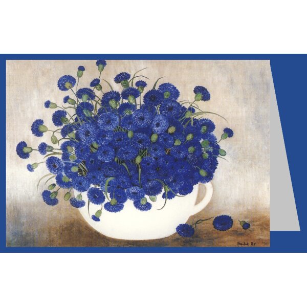 Heide Dahl. Kornblumen