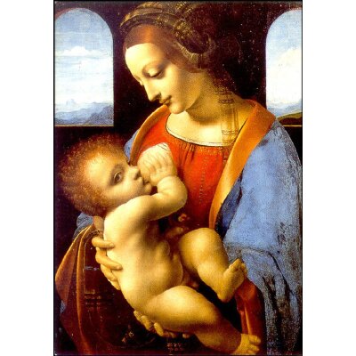 Leonardo da Vinci. Madonna Litta