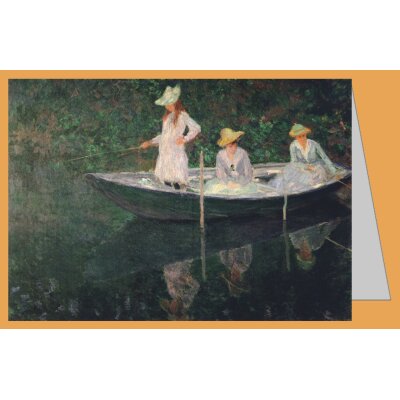 Claude Monet. Das Boot bei Giverny, 1887
