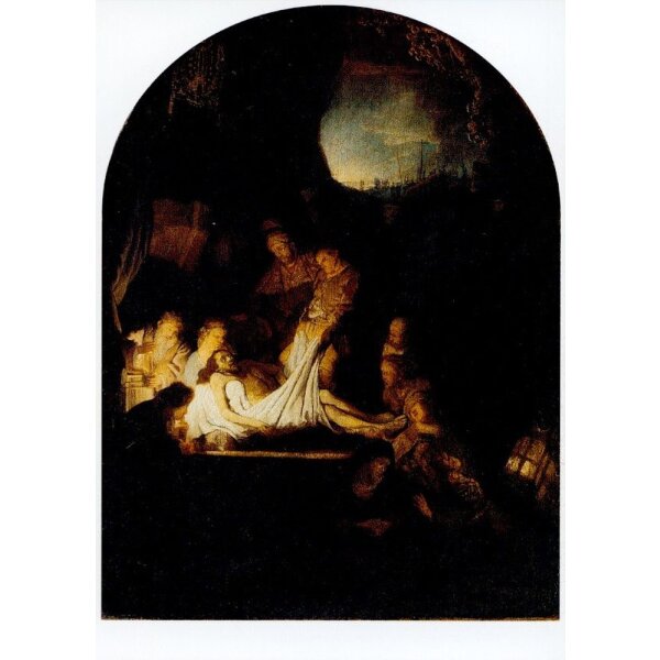 Rembrandt. Grablegung Christi, 1639