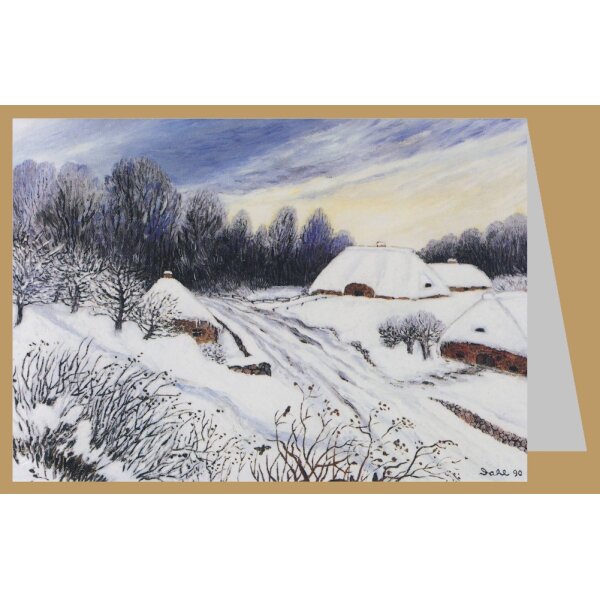 Heide Dahl. Wintermorgen