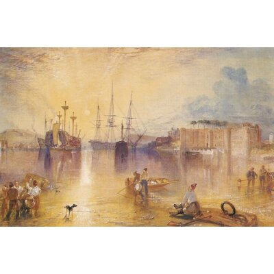 Joseph Mallord William Turner. Schloss Upnor, Kent, 1831/32