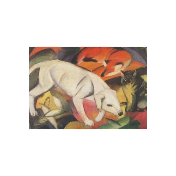 Hund, Fuchs und Katze, Marc