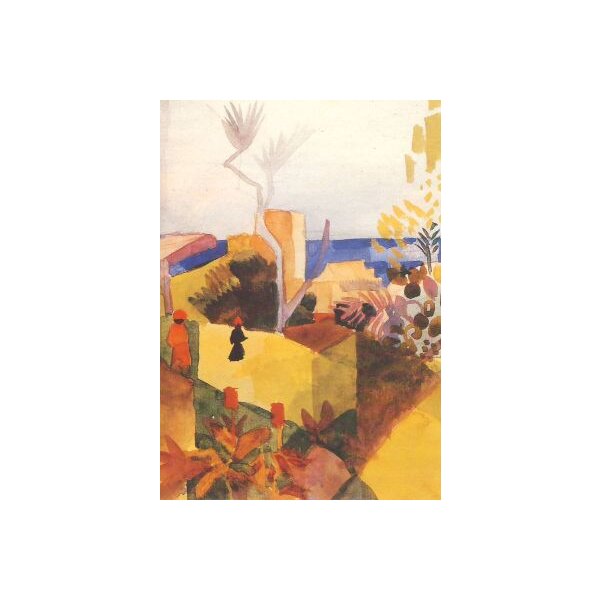 Landschaft am Meer, 1914, Macke