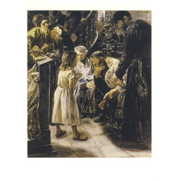 Max Liebermann. Der zwölfjährige Jesus im Tempel, 1879