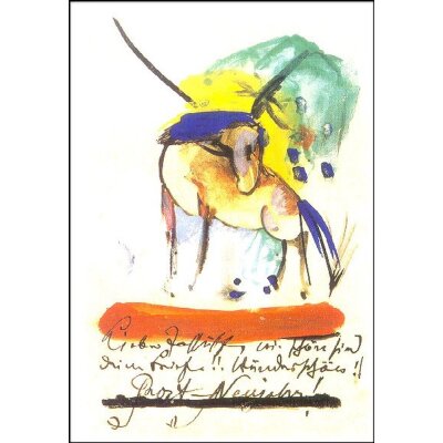Franz Marc. Pferd, 1914