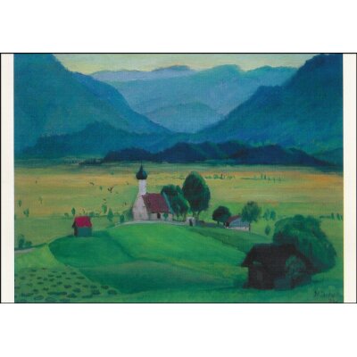 Gabriele Münter. Ramsachkirchlein, 1928