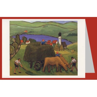 Gabriele Münter. Am Riedsee, 1931