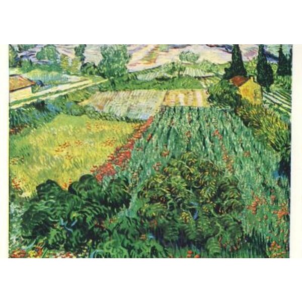 Vincent van Gogh. Mohnfeld, 1889