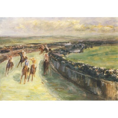 Max Liebermann. Pferderennen, 1914