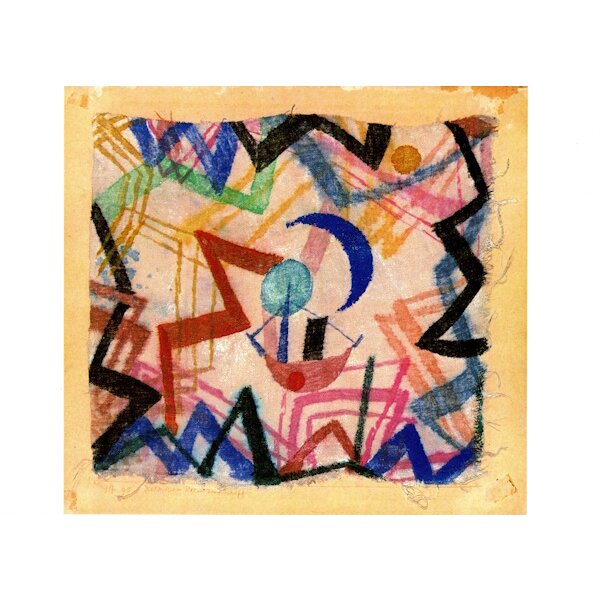Klee, P. Kosmische Reise eines Dampfers, 1917