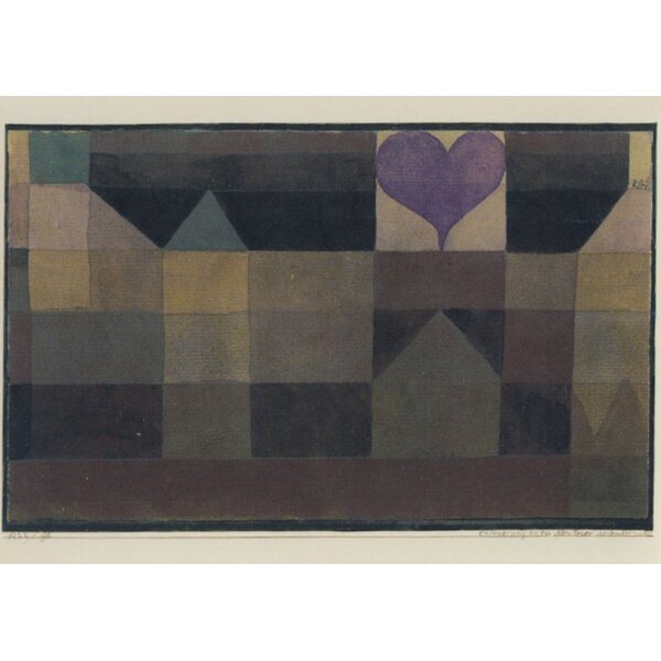 Paul Klee. Erinnerung an ein Abenteuer Novembernachts, 1922