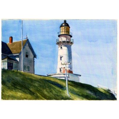 Edward Hopper. Light at Two Lights, 1927
