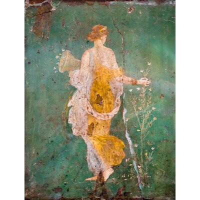 Jeanne Stabiae. Flora, Der Frühling. KD ca. A4