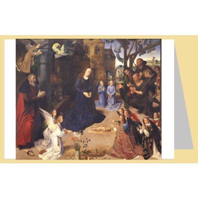 Hugo van der Goes. Anbetung, 1477/78