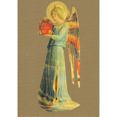 Fra Angelico. Mappe mit 12 Engelkarten, A6