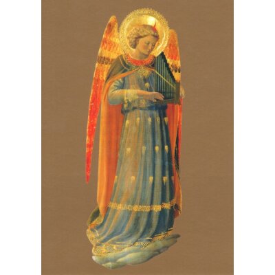 Fra Angelico. Mappe mit 12 Engelkarten, A6