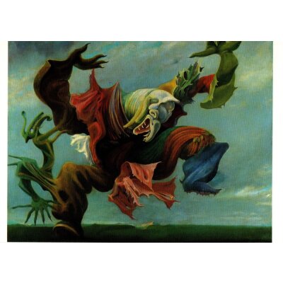 Max Ernst. Der Hausengel, 1937