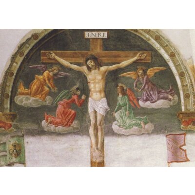 Montorfano, Giovanni Donato. Engel, Ausschnitt 1495