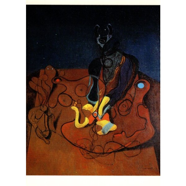 Max Ernst. Eine Liebesnacht, 1927