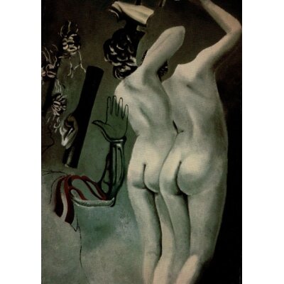 Max Ernst. Zwei Mädchen in hübscher Pose, 1924