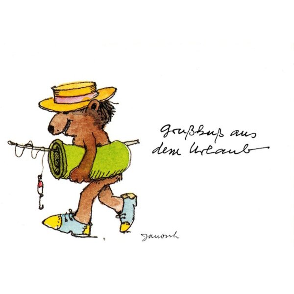 Janosch. Grußkuß aus dem Urlaub