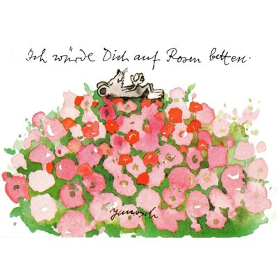Janosch. auf Rosen betten