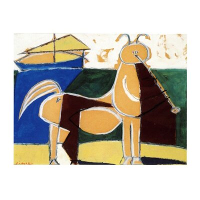 Pablo Picasso. Centaur und Schiff