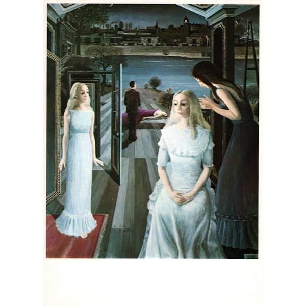 Paul Delvaux. Das Opfer der Iphigenie