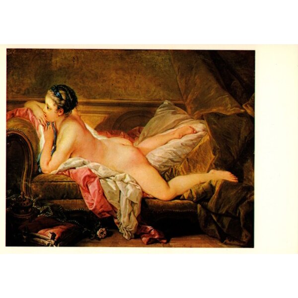 Francois Boucher. Ruhendes Mädchen