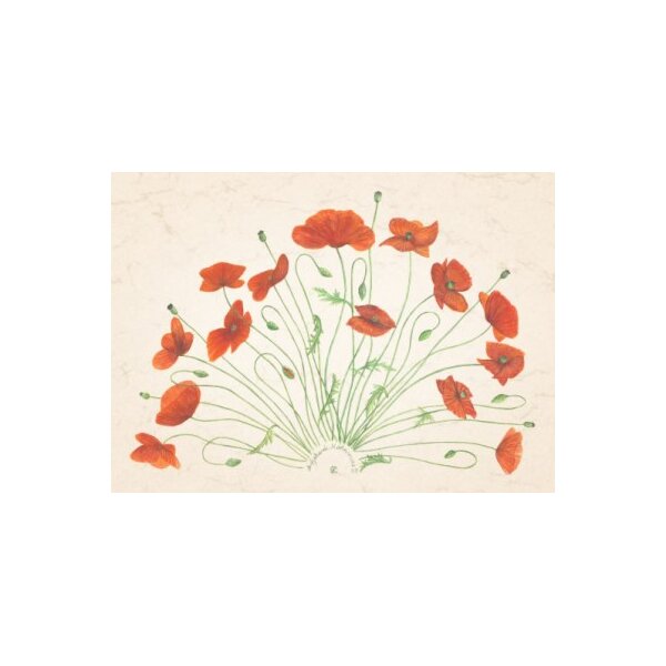 Anna Malten. Aufgehende Mohnsonne. DIN-A4 KD