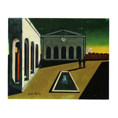 Giorgio de Chirico. The Friend´s Departure