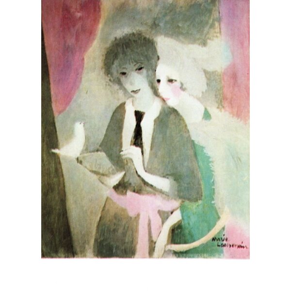 Marie Laurencin. Frau mit einer Taube