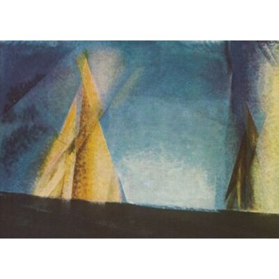 Lyonel Feininger. Segelpyramide
