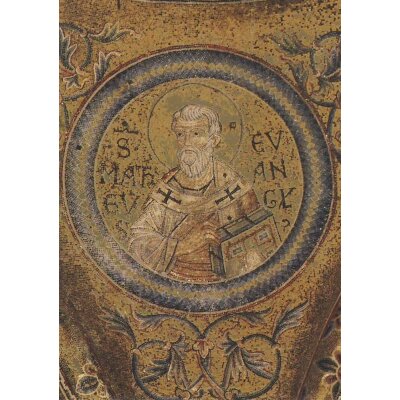 Evangelist Matthäus. Narthex, San Marco, Venedig, 1220-1300