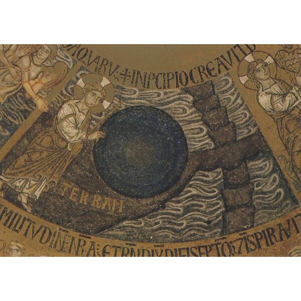 Trennung von Wasser und Erde, um 1220-1300.