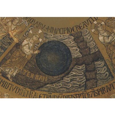 Trennung von Wasser und Erde, um 1220-1300.