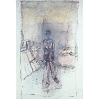 Giacometti, Alberto. Annette im Atelier