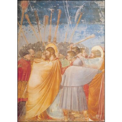 Giotto di Bondone. Judas-Kuss/Gefangennahme