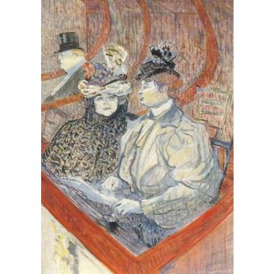 Henri de Toulouse-Lautrec. Theaterloge, 1896/97