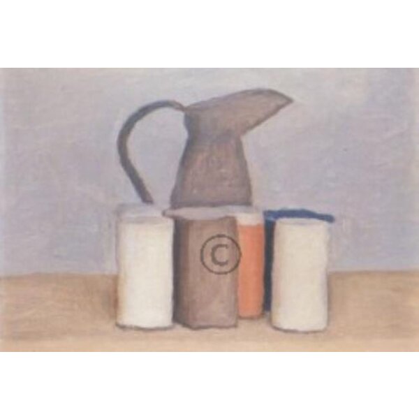 Morandi, Giorgio. Stilleben mit Vase, 1960