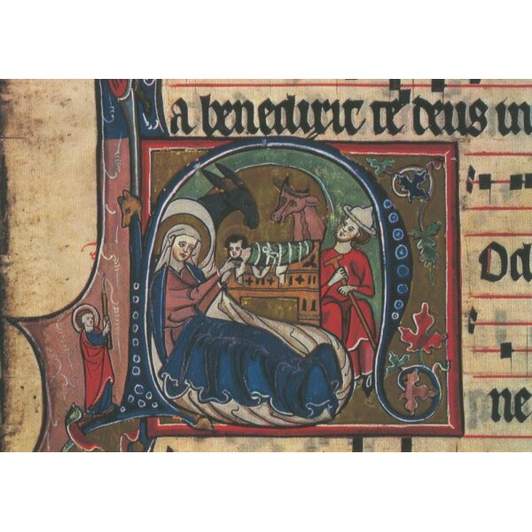Christi Geburt. Antiphonale/Dominikanerinnenkloster
