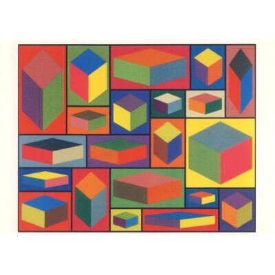 Sol Lewitt. Verzerrte Kuben, 2001