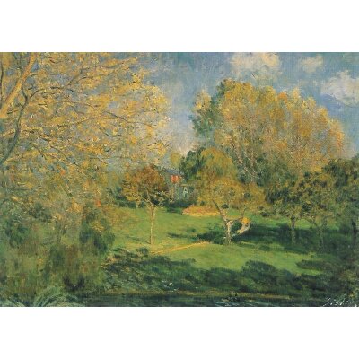 Alfred Sisley. Garten in Hoschede, 1881