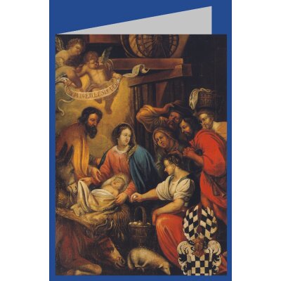 Anbetung der Hirten und Verkündung an Maria, um 1680. DK