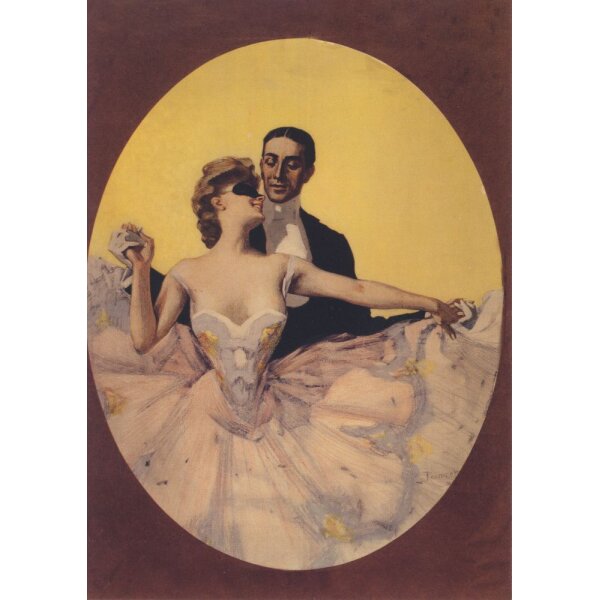 Ferdinand von Reznicek. Tanzpaar, 1900