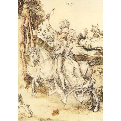 Dürer, A. Junges Paar zu Pferde, ca. 1496