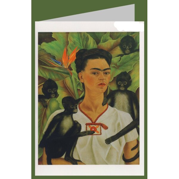 Frida Kahlo. Selbstbildnis mit Affen, 1943